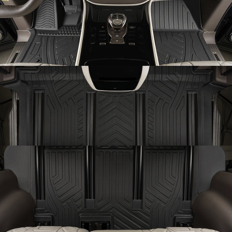 Suitable For Dengshi D9 Foot Pads 22-25 Full-Enclosed Special Dmi Ev Front Main And Auxiliary Driving Tpe Car Foot Pads - Image 3