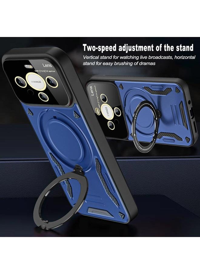 Zaboon - Case For Huawei Mate 60 Pro / 60 Pro+ Large Window MagSafe Holder Phone Case - Image 1