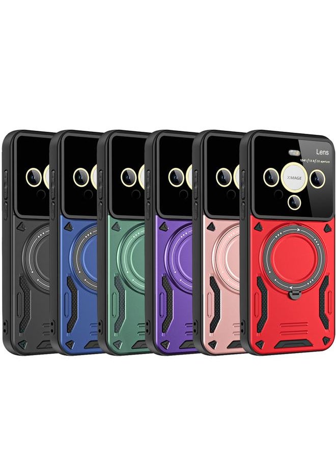 Zaboon - Case For Huawei Mate 60 Pro / 60 Pro+ Large Window MagSafe Holder Phone Case - Image 1