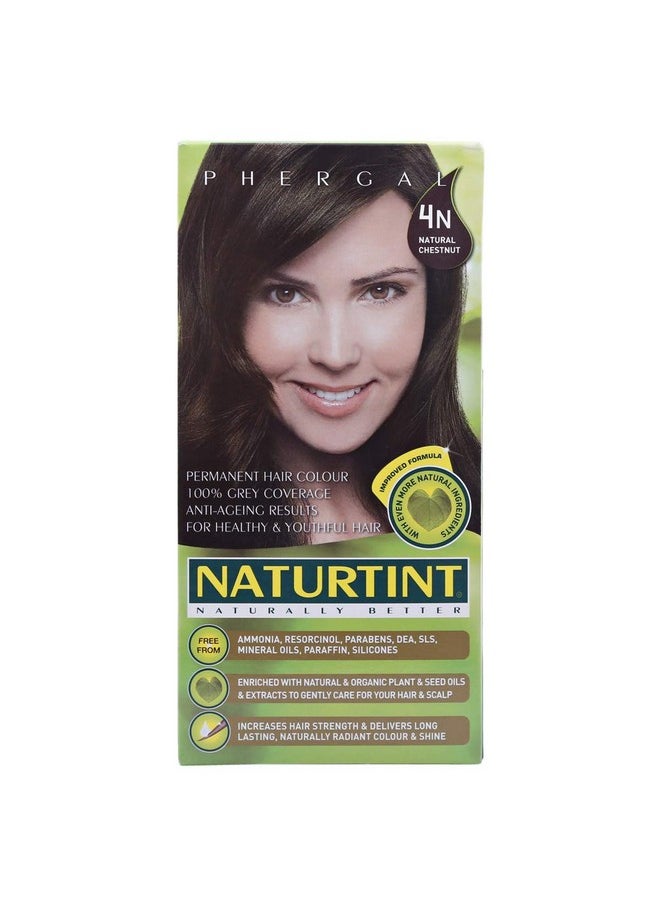 NATURTINT Natural Chestnut 4N 5.4 Oz Naturtint Hair Coloring  - Image 2
