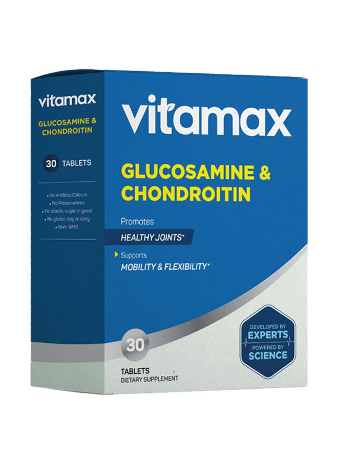 Vitamax Glucosamine + Chondroitin Tab 30's  - Image 1