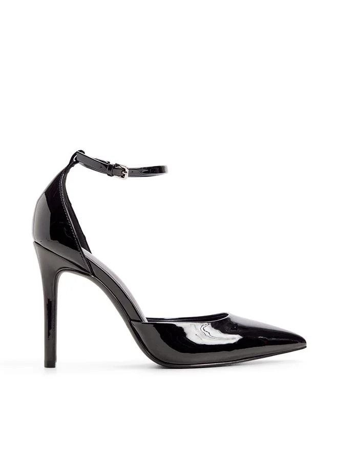 Call it Spring Surii Ladies Black Heeled Shoes