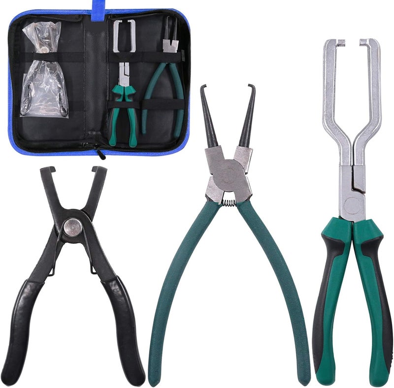 Glarks 3 Piece Fuel Line Pliers Set - Image 1