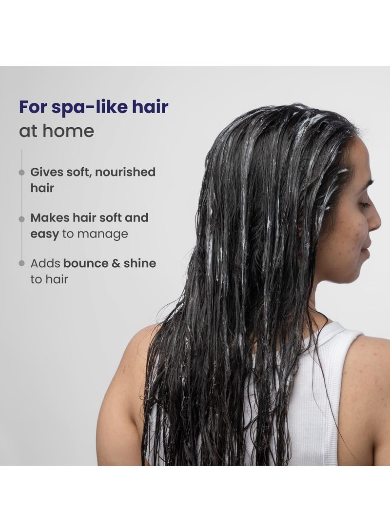 RE' EQUIL Deep Nourishment Hair Mask With Pea Protein & Ceramide, Repairs Dry, Damaged & Frizzy Hair, Sls & Paraben Free, All Hair Types, 200 Gram - Fresh - Image 3