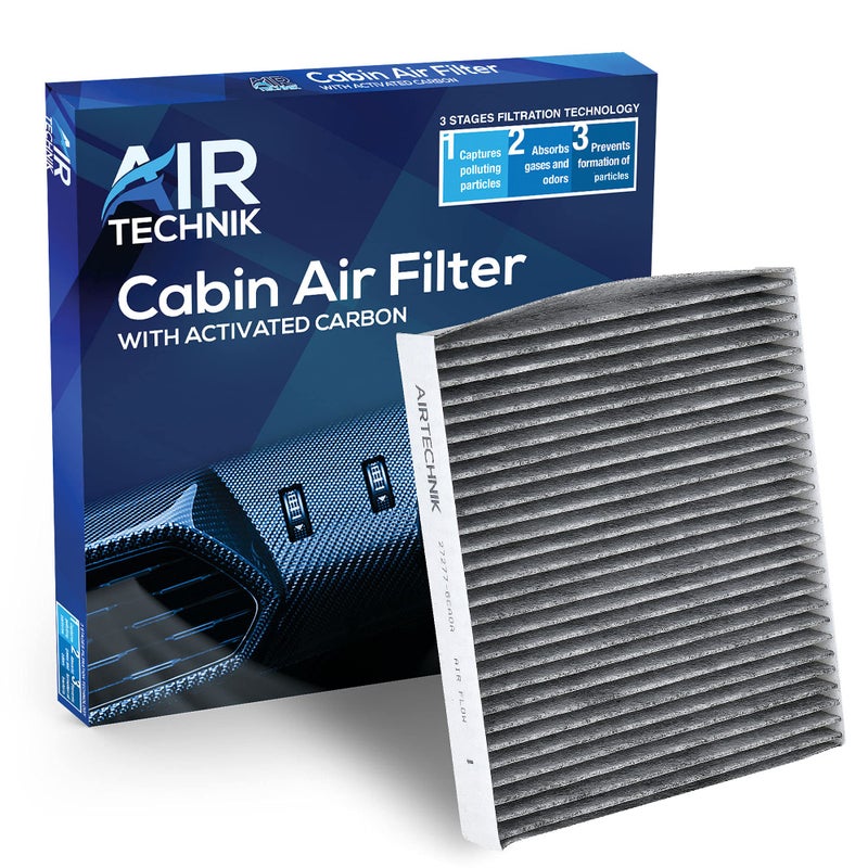 AirTechnik 27277-6CA0A Cabin Air Filter w/Activated Carbon | Fits Nissan Altima, Pathfinder, Rogue, Sentra, Infiniti QX50, QX55, QX60, QX80, Renault Captur, Cilo, Logan, Sandero 2019-2026 Models - Image 5