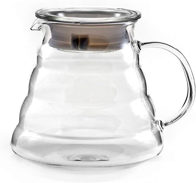 Hiware 600ml Coffee Server, Standard Glass Coffee Carafe, Coffee Pot, Clear - Image 1