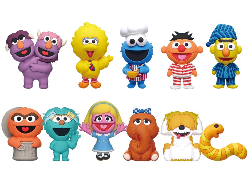 Sesame Street Series 3 â€“ 5" Collectible Bag Clip â€“ Blind Bag (ONE Random Figure) â€“ Educational Cartoon Character Keychain/Backpack Accessory | Official Licensed Merchandise