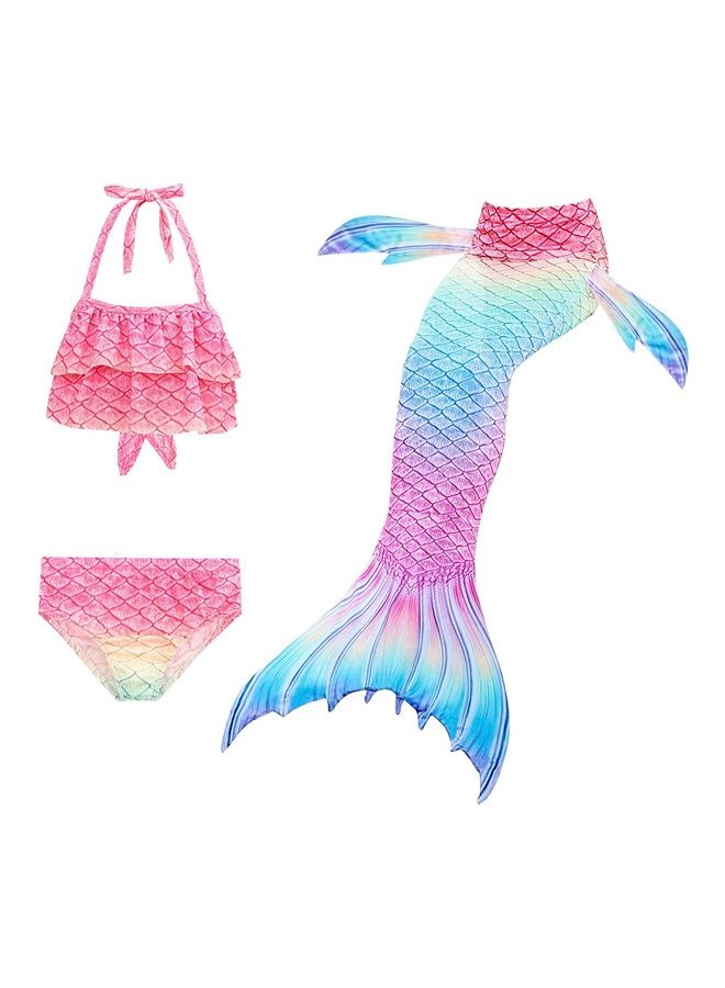 NIBEMINENT Mermaid Tail Swimming Costume 140cm - Image 2