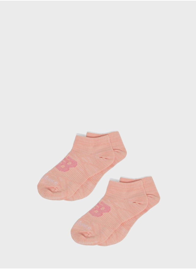 New Balance Kids 6 Pack Knitted No Show Socks - Image 3