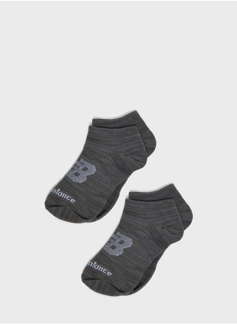 New Balance Kids 6 Pack Knitted No Show Socks - Image 4