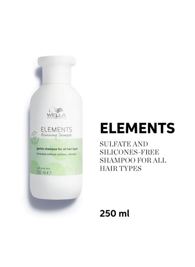 Wella Professionals Elements Renewing Shampoo 250Ml - Image 2