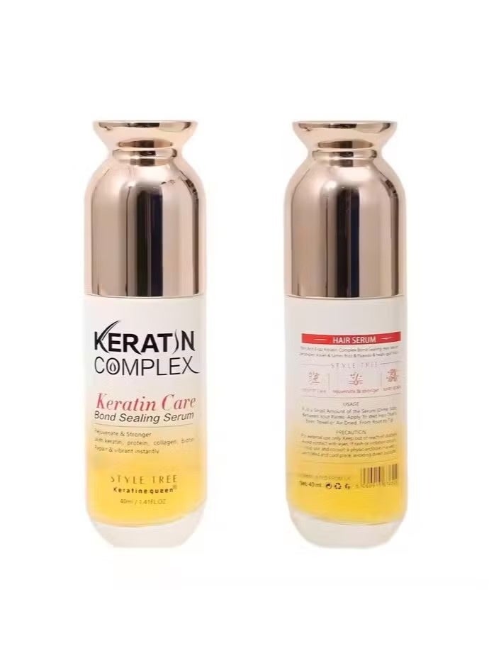 KERATIN COMPLEX Hair Care SERUM Complex Keratin Hair Care Damaged Hair Repair Keratin Moisturizing Hair SERUM 40ml - Image 2