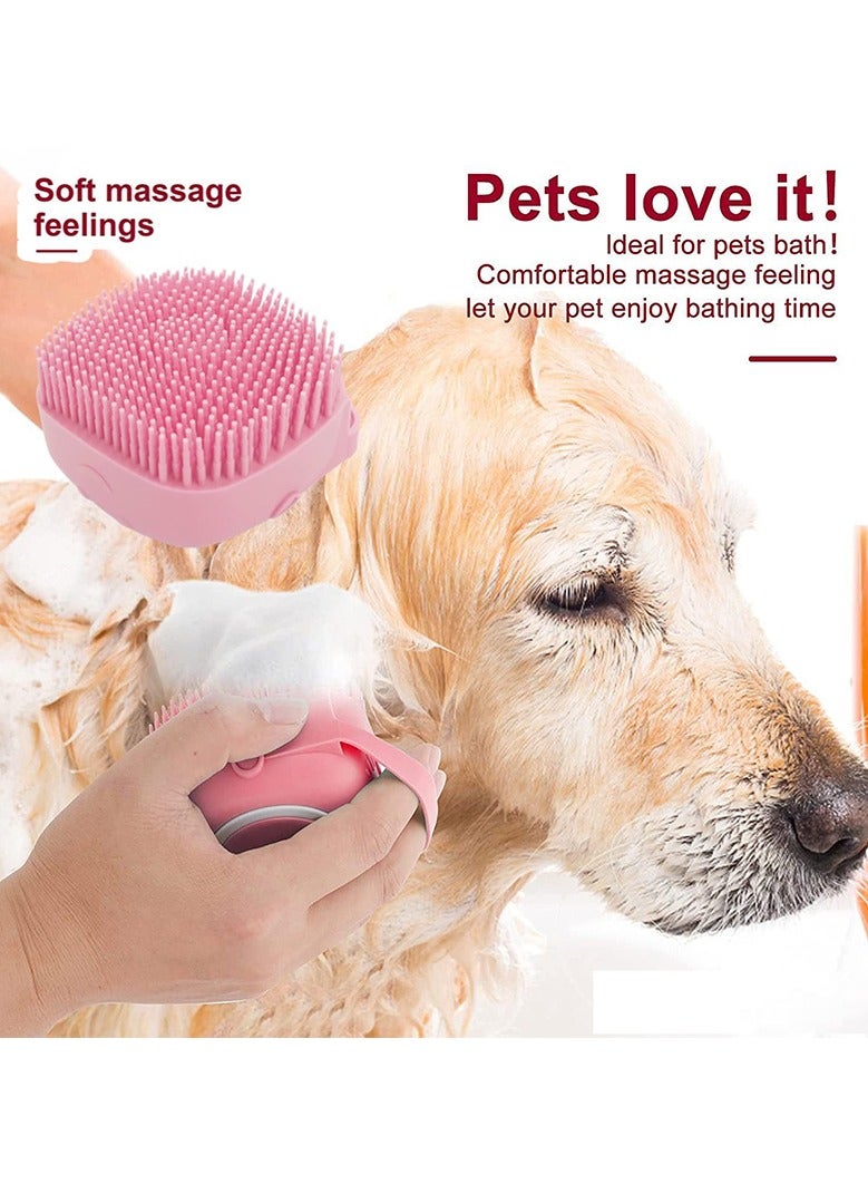 7-Piece Pet Grooming Set, Dog Hair Comb, Flea Comb, Dog Shampoo Brush, Pet Nail Clipper, Dog Toothbrush Set - Image 2