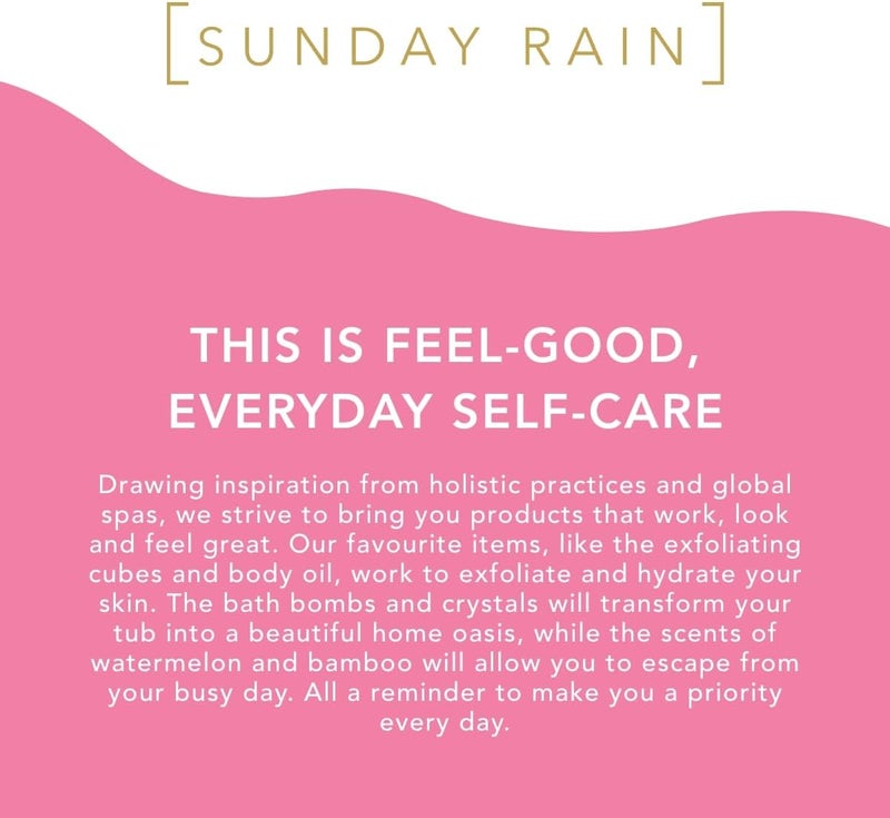 Sunday Rain Vitamin-Rich Pink Grapefruit and Sea Salt Hair and Body Mist, Sweet and Zesty Scent, with Ceramides, Pink, 200ml - Image 4