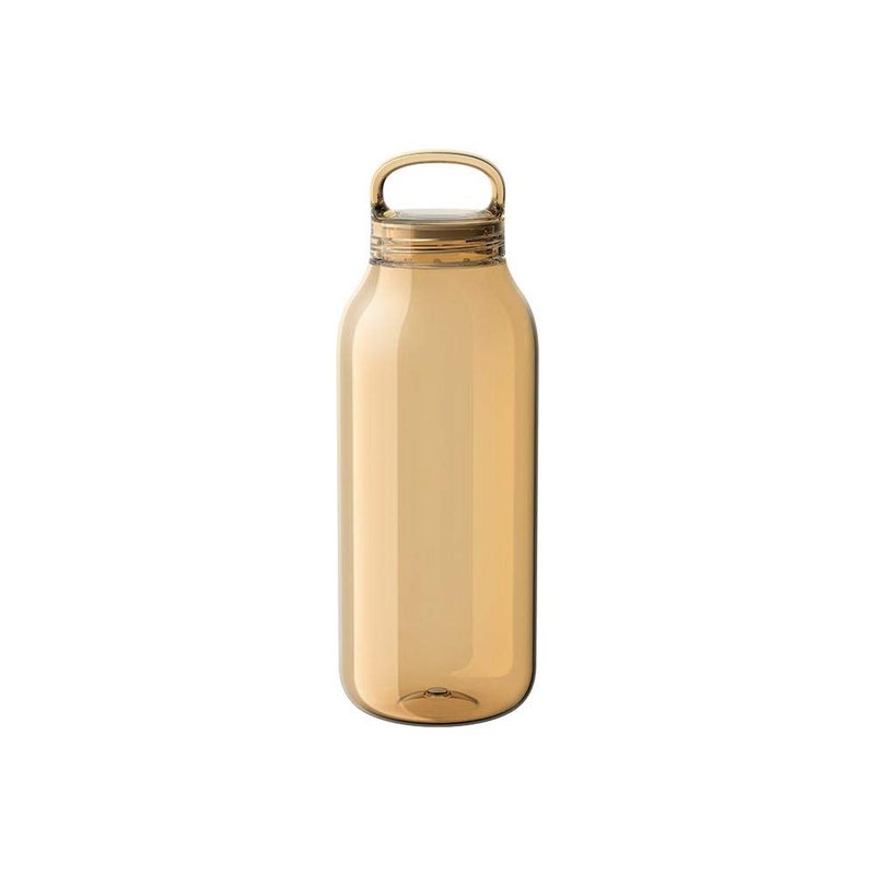KINTO 20392 Water Bottle, 16.9 fl oz (500 ml), Amber, Lightweight, Dishwasher Safe, My Bottle - Image 1