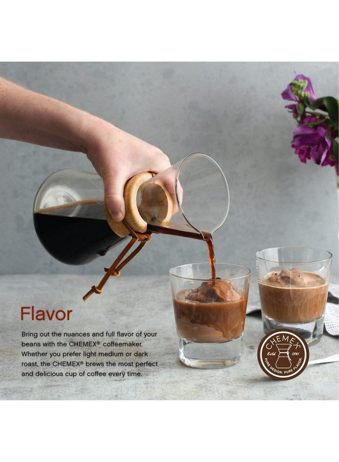 Chemex Pour-Over Glass Coffeemaker - Classic Series - 3-Cup - Exclusive Packaging - Image 4
