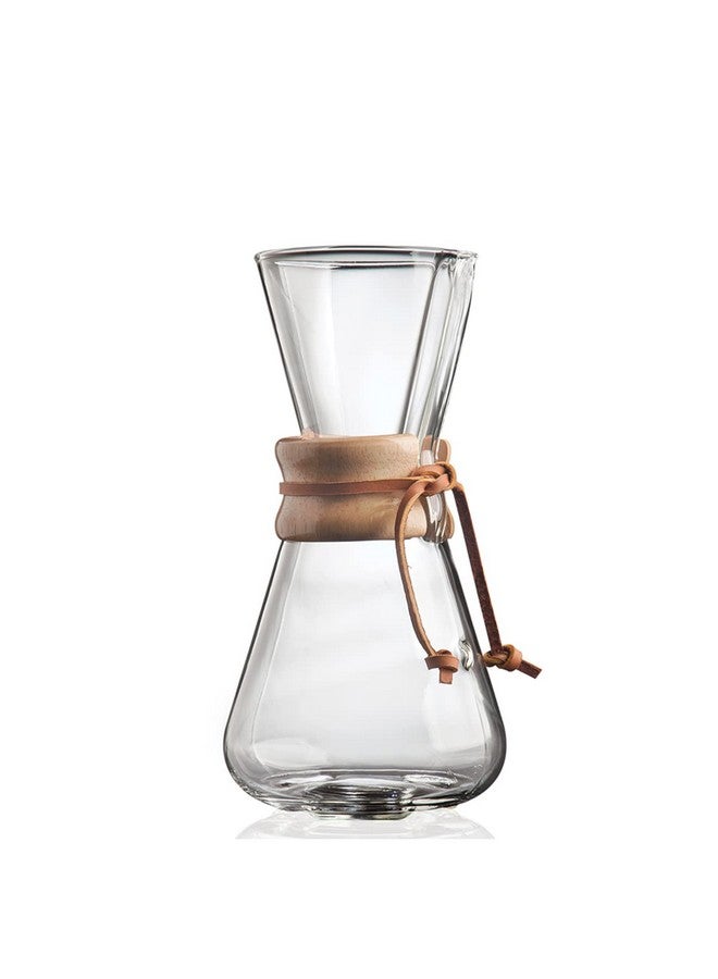 Chemex Pour-Over Glass Coffeemaker - Classic Series - 3-Cup - Exclusive Packaging - Image 1