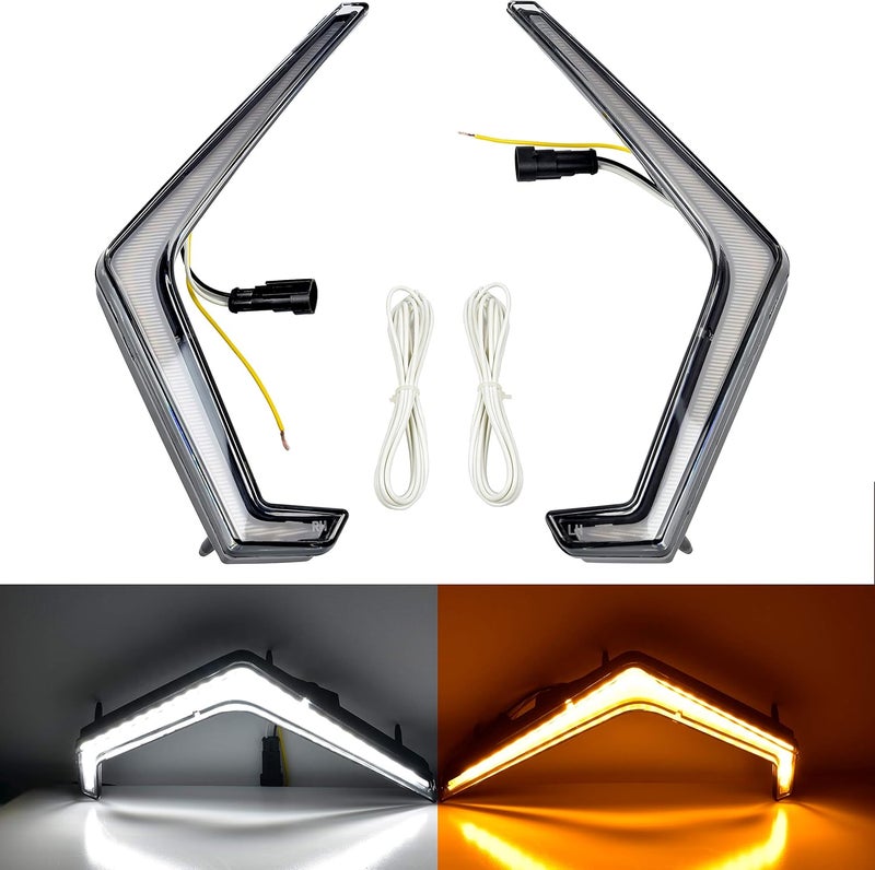 SAUTVS LED Turn Signal Light Assembly for Polaris RZR XP 1000 Turbo (2019-2023) - Image 2