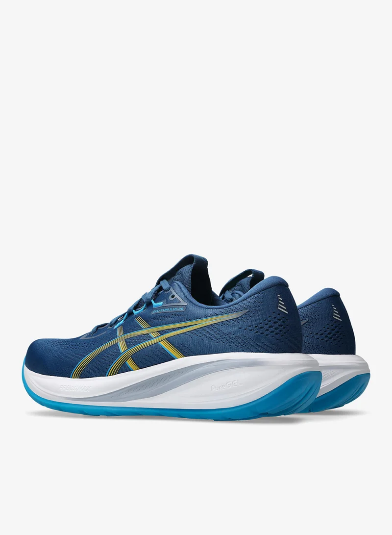 Asics TWILIGHT BLUE/YAMABUKI Gel-Cumulus 28 for Men | Best Price UAE