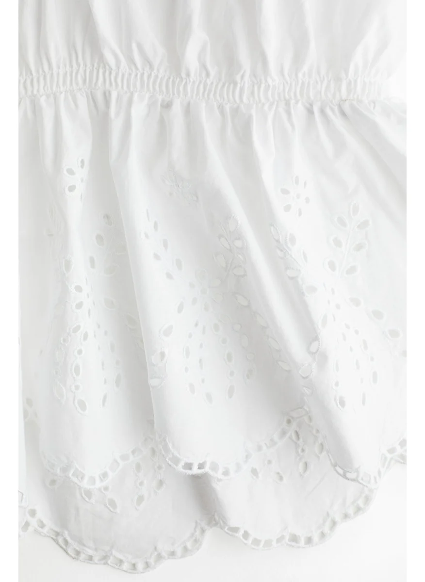 H&M Broderie Anglaise Blouse