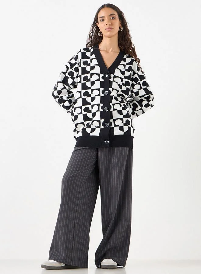 اس بي كاركترز كارديجان بأكمام طويلة وتفاصيل ميكي ماوس