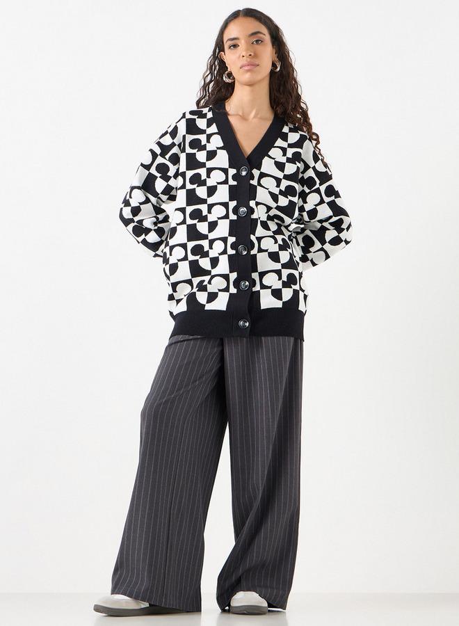 اس بي كاركترز كارديجان بأكمام طويلة وتفاصيل ميكي ماوس - Image 2