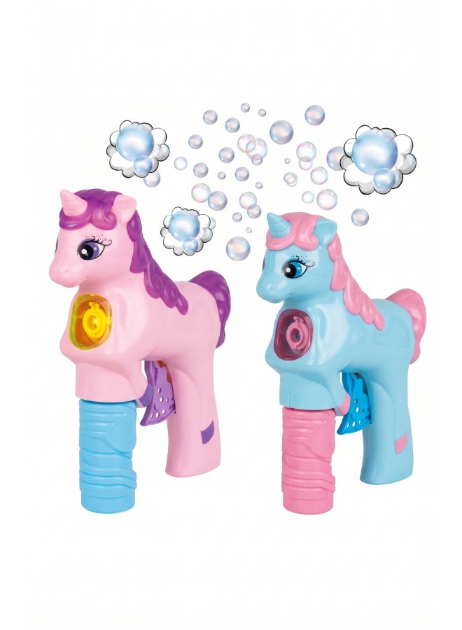 Galaxy Toys لعبة مسدس فقاعات كبيرة مع محلول فقاعات – مسدس فقاعات عالي الإنتاج للأطفال للعب في الهواء الطلق والاحتفالات assorted 1pc - Image 4