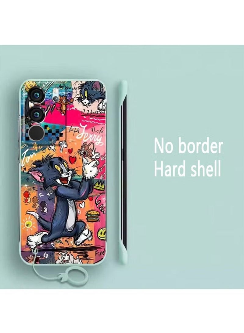 X-level Vivo V29 5g Slim Case Cover with Ultra Thin Frameless Case Accessories Camera Len Protector Anti-Yellow Shockproof Anti-scratch Comfortable Feeling Anti-drop Shell Back Cover for Vivo V29 5g - Image 4