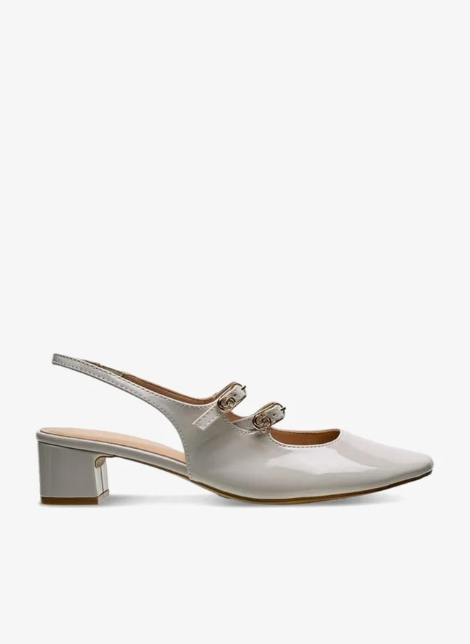 سيليست Women Block Heel Slingback Shoes