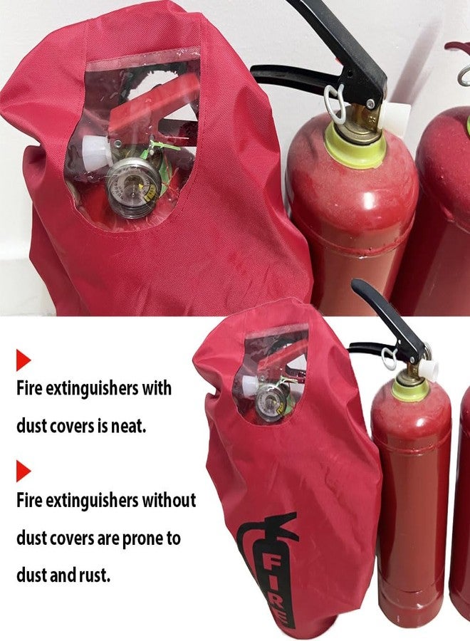 SHINETEC Fire Extinguisher Cover - Heavy Duty Fire Safety Protective Sleeve from scuffs & scratches Accessories, 5LB, 1 Pcs - Image 4