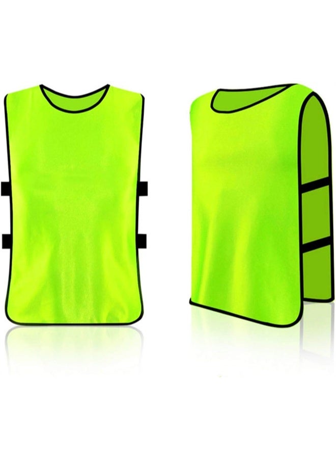 هومستر 6 قطع كرة القدم Bib مجموعة، الرياضة شبكة Bibs، الرياضة جيرسي سترة، لكرة القدم، كرة السلة - Image 2