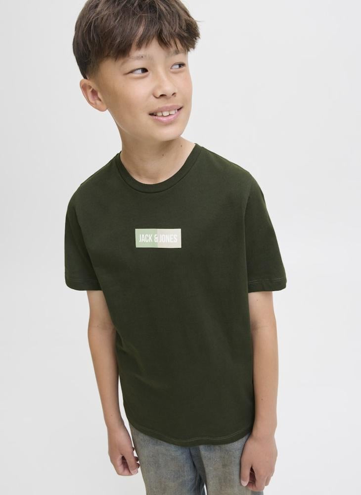Jack & Jones Junior Kids JjpanCrew Neck T-Shirt - Image 3