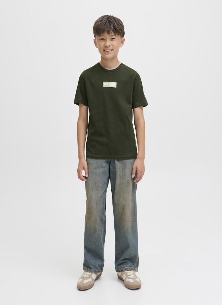 Jack & Jones Junior Kids JjpanCrew Neck T-Shirt - Image 4