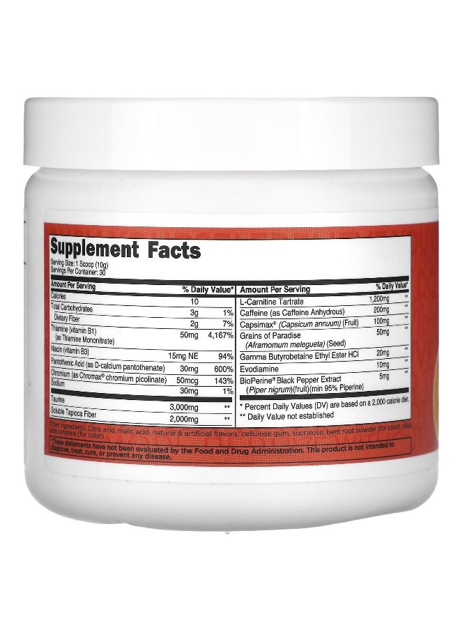 TransformHQ TransformHQ, Super Burner, Thermogenic Drink Mix, Strawberry Orange, 10.6 oz (297 g)  - Image 2