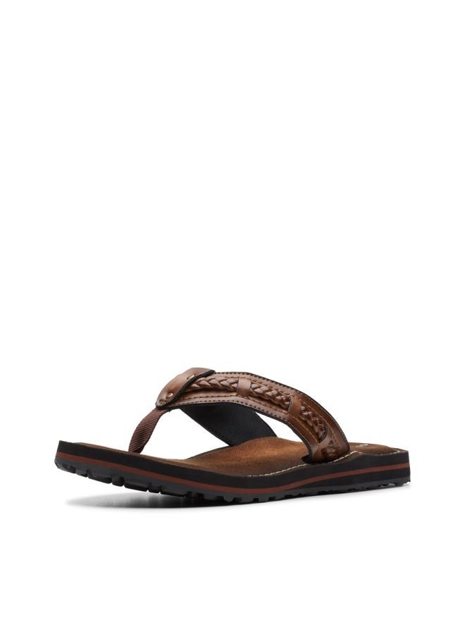 clarks Women's Fenner Nerice Flip Flop, Honey Synthetic, 39 EU - Image 1