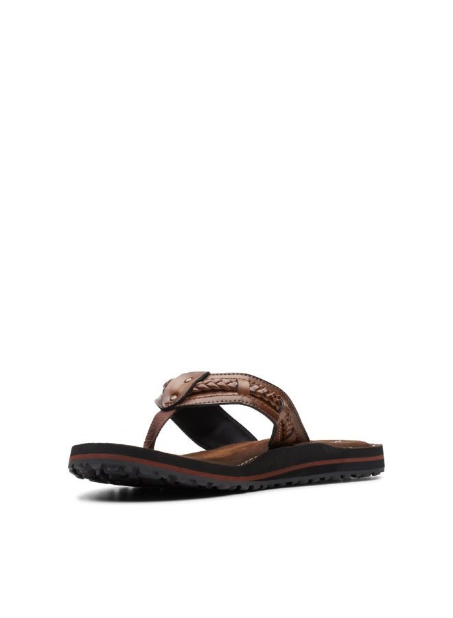 clarks Women's Fenner Nerice Flip Flop, Honey Synthetic, 39 EU - Image 5