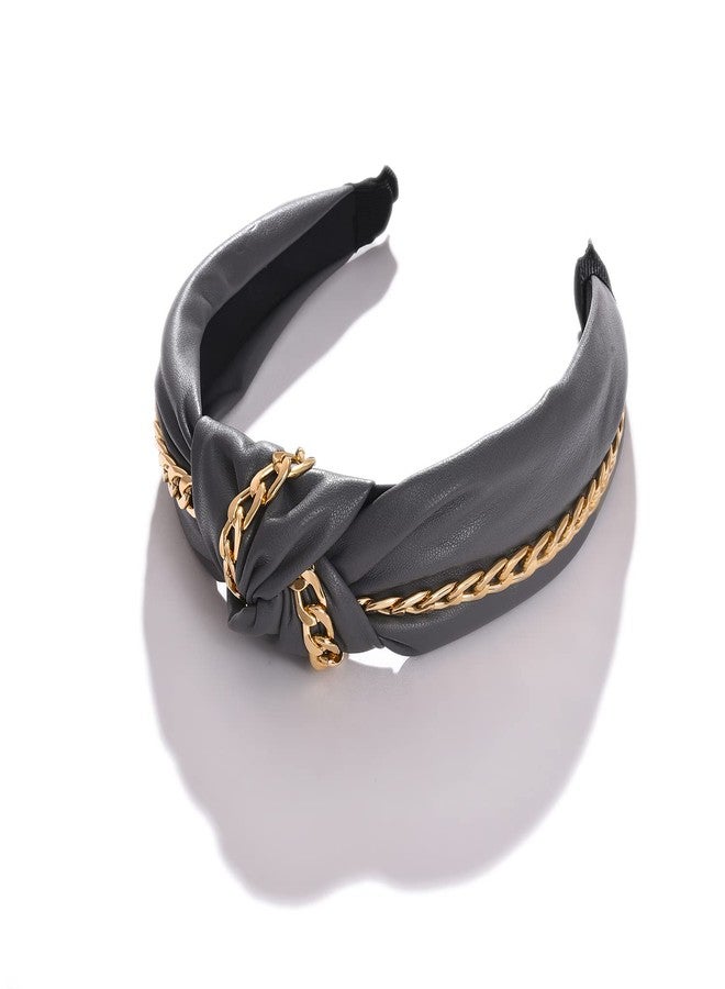 Sohi Trendy Hair Band with Chain Detail - Image 1