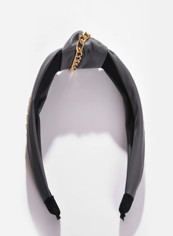 Sohi Trendy Hair Band with Chain Detail - Image 2
