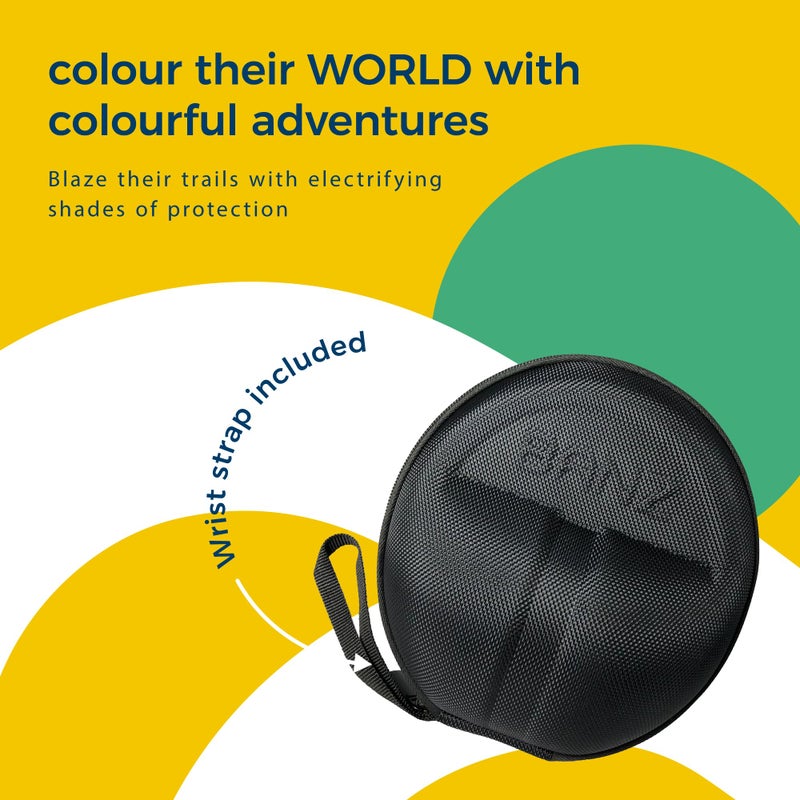 Banz Protective Premium Hard EVA Case for Earmuffs and Bluetooth Baby Headphones (Protect Children Hearing Earmuffs) Black - Image 4