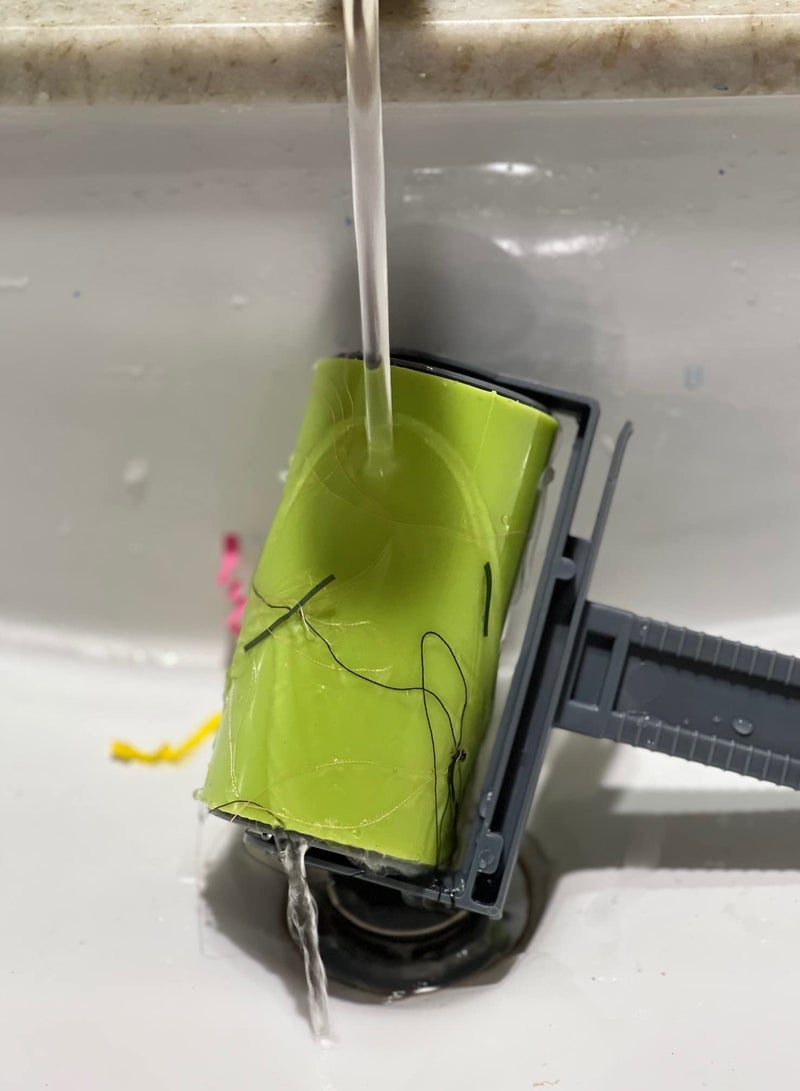 SYOSI 1PCS Stick It Lint Rollers, Reusable Lint Removers Extra Sticky Lint Rollers Washable Lint Removal Extra Strength Lint Rollers Long-lasting Lint Rollers Sticky Picker for Clothes, Pet Hairs, Carseats - Image 3