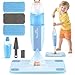 Dreamon Kids Spray Mop Real Working Toddler Cleaning Set with Water Sprayer 3 Washable Mop Pads Scraper Pretend Play Montessori Housekeeping Toys Gifts for Toddlers Kids Girls BoysBlue - Image 3