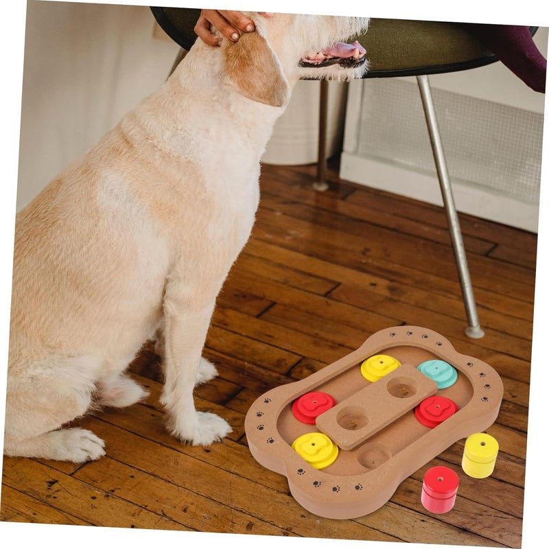 Pet Slow Feeder Toy Interactive Bone-Shaped Design for Healthy Eating Fun Engaging Feeding for Dogs and Puppies Promotes Slow Eating and Better Digestion - Image 4