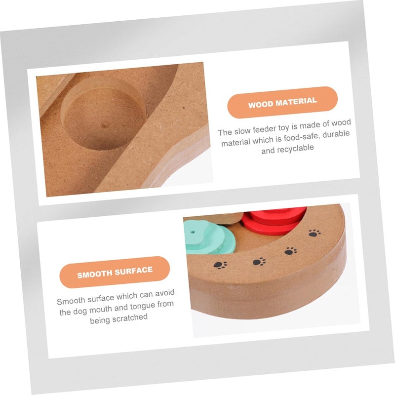 Pet Slow Feeder Toy Interactive Bone-Shaped Design for Healthy Eating Fun Engaging Feeding for Dogs and Puppies Promotes Slow Eating and Better Digestion - Image 3