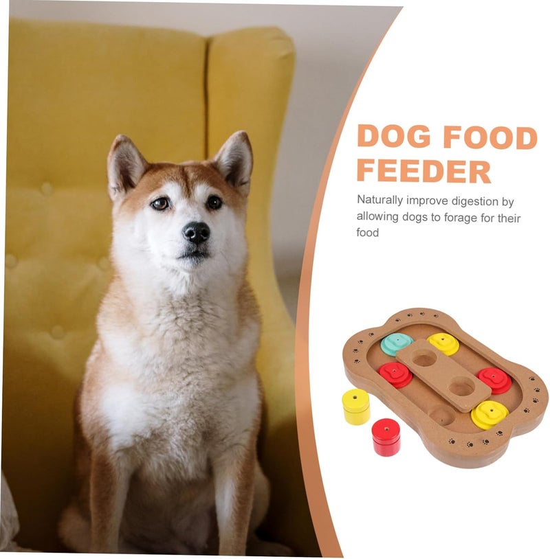 Pet Slow Feeder Toy Interactive Bone-Shaped Design for Healthy Eating Fun Engaging Feeding for Dogs and Puppies Promotes Slow Eating and Better Digestion - Image 2