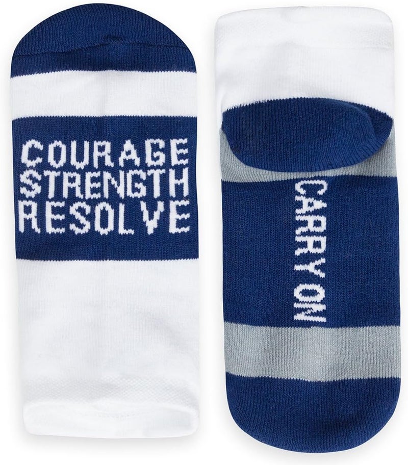 Gone For a Run Inspirational Ankle Socks for Women - Affirmation - Fun Running Socks - Runners Gifts & Motivation - Image 1