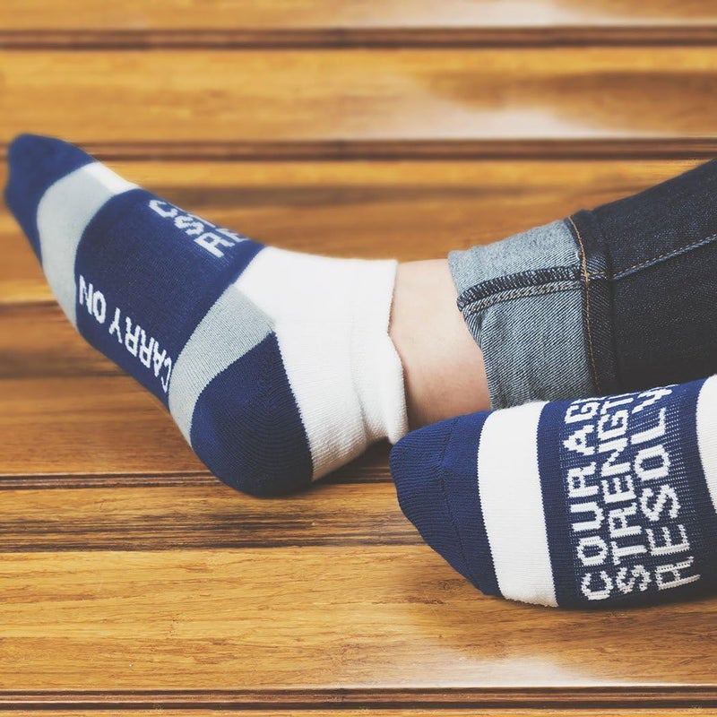 Gone For a Run Inspirational Ankle Socks for Women - Affirmation - Fun Running Socks - Runners Gifts & Motivation - Image 5