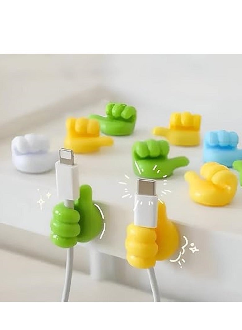 Silicone Hooks - Multipurpose Wire Organizers with Key Holder, Easy to Install and Use (10 Pack)  - Image 4