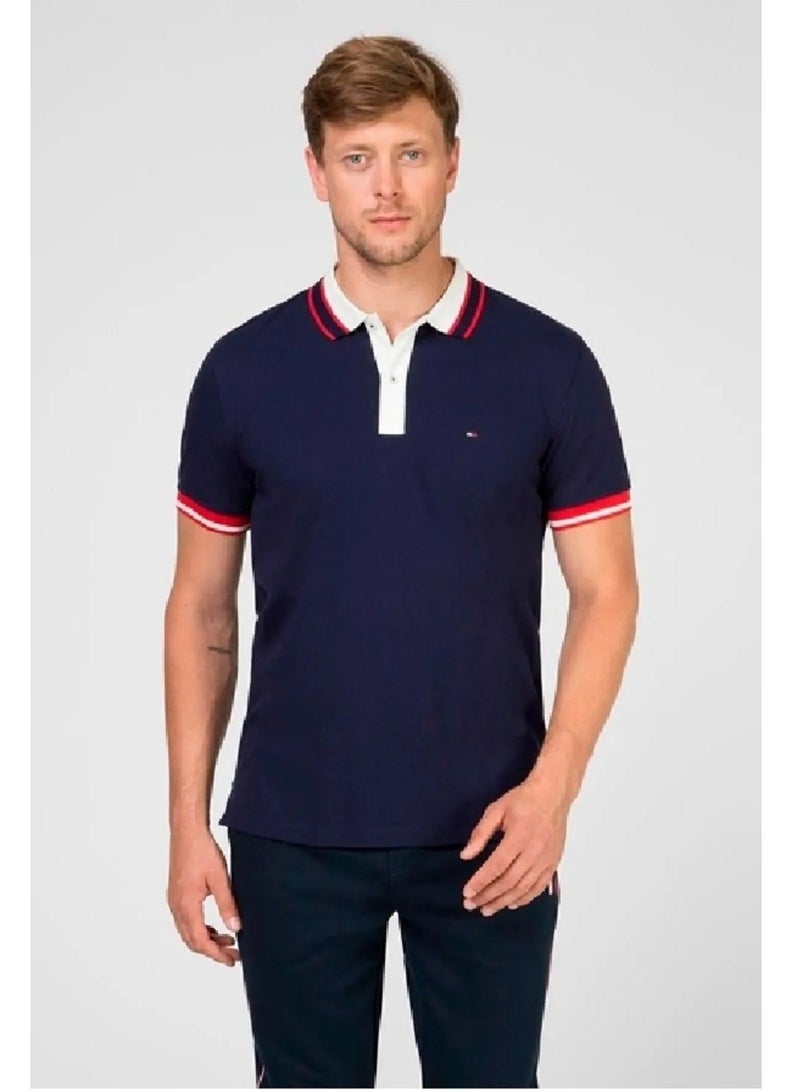 Tommy Icons تيشيرت بولو رجالي من تومي أيكونز بقصة عادية - Image 1