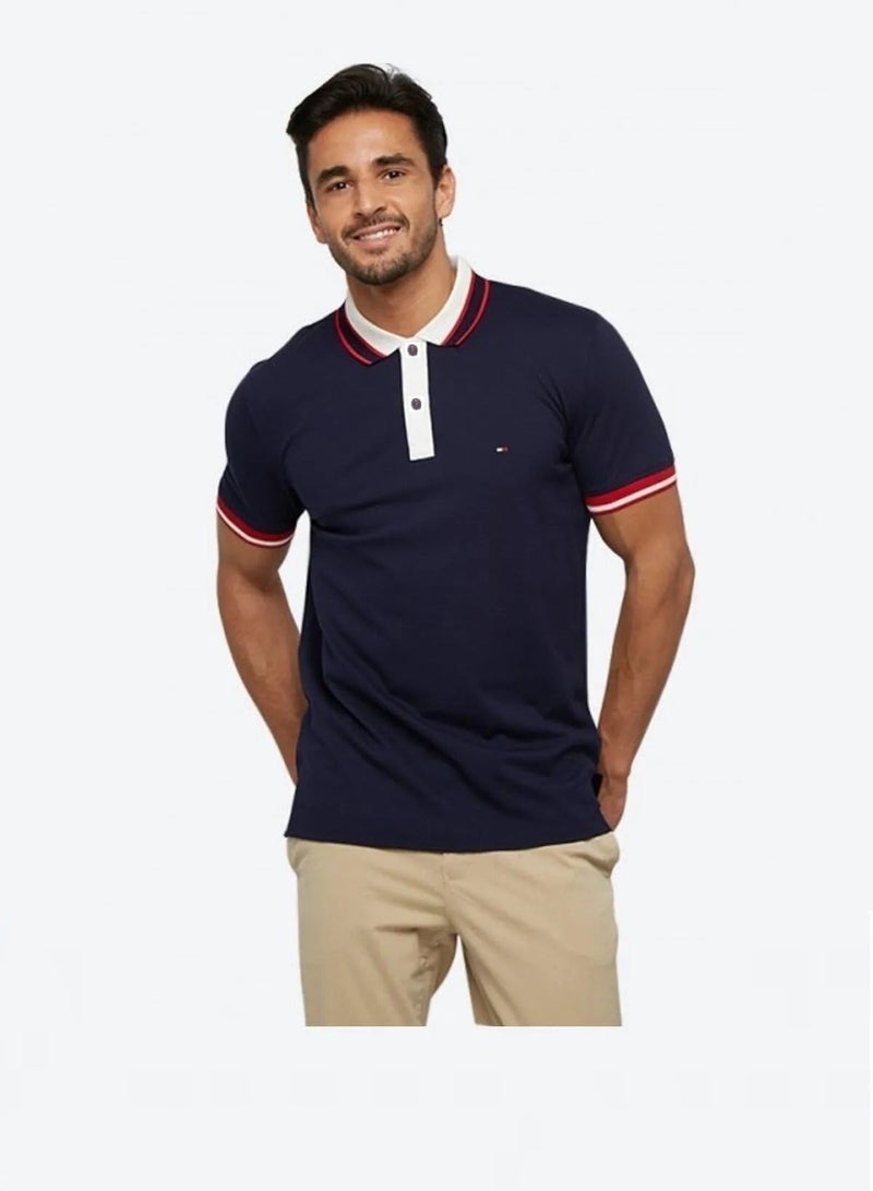 Tommy Icons تيشيرت بولو رجالي من تومي أيكونز بقصة عادية - Image 3