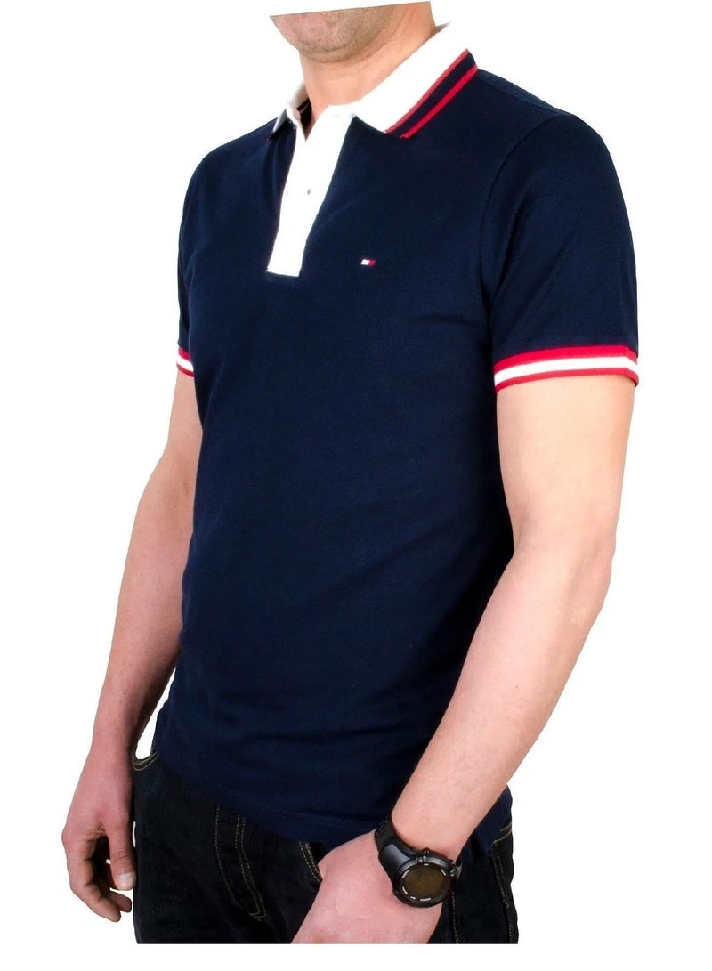 Tommy Icons تيشيرت بولو رجالي من تومي أيكونز بقصة عادية - Image 4